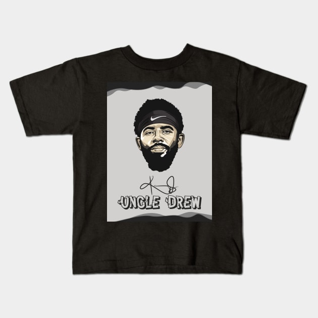 Kyrie Irving Kids T-Shirt by knnthmrctn